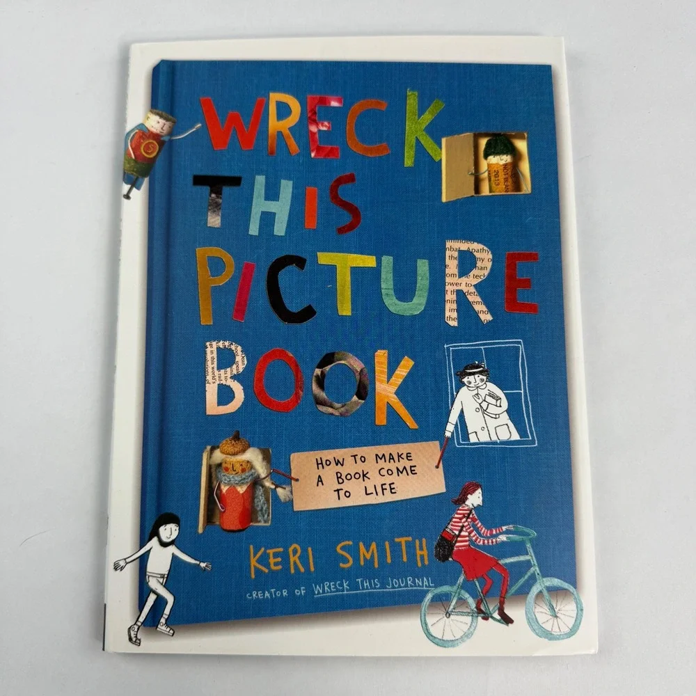 Wreck This Picture Book by‎ Keri Smith Hardcover 2020 Interactive Childrens Art